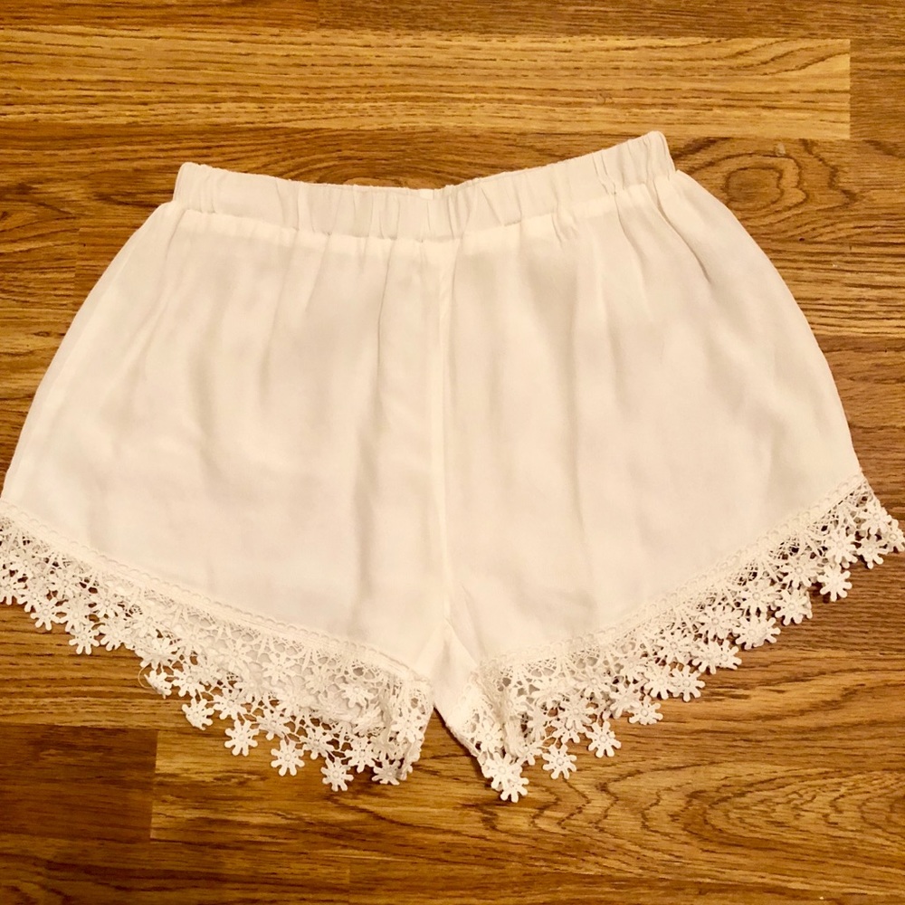 White shorts